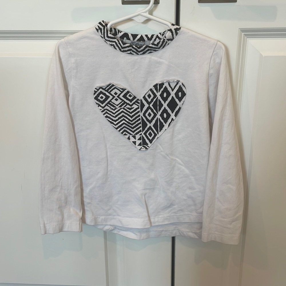 E-land Kids heart shirt size 5